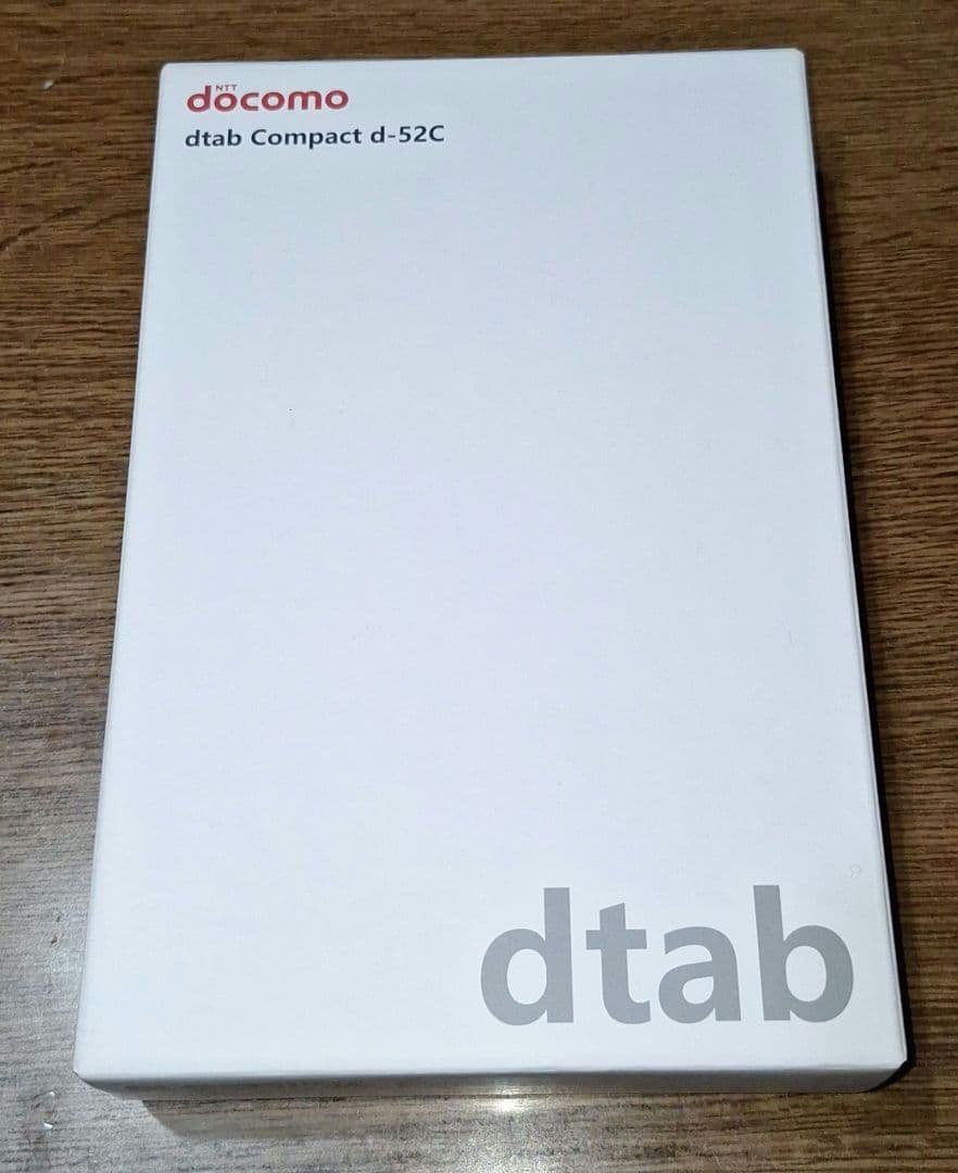 新品・docomo dtab Compact ライトブルー