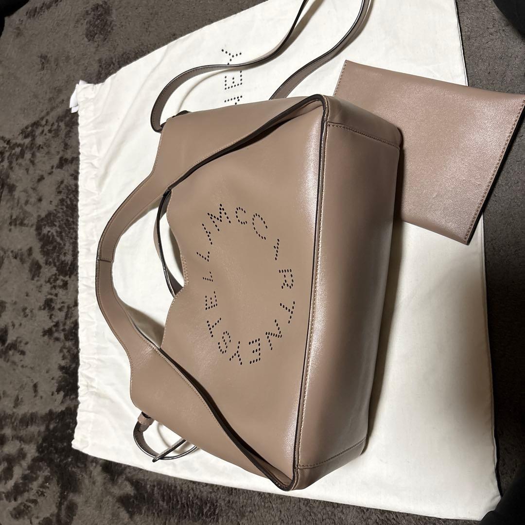 STELLA McCARTNEY トートバッグ ライトベージュ