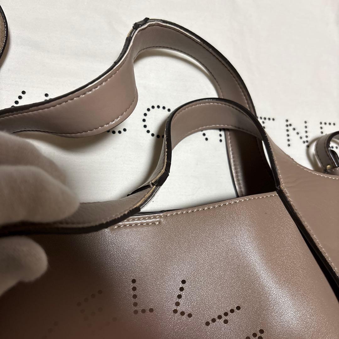 STELLA McCARTNEY トートバッグ ライトベージュ