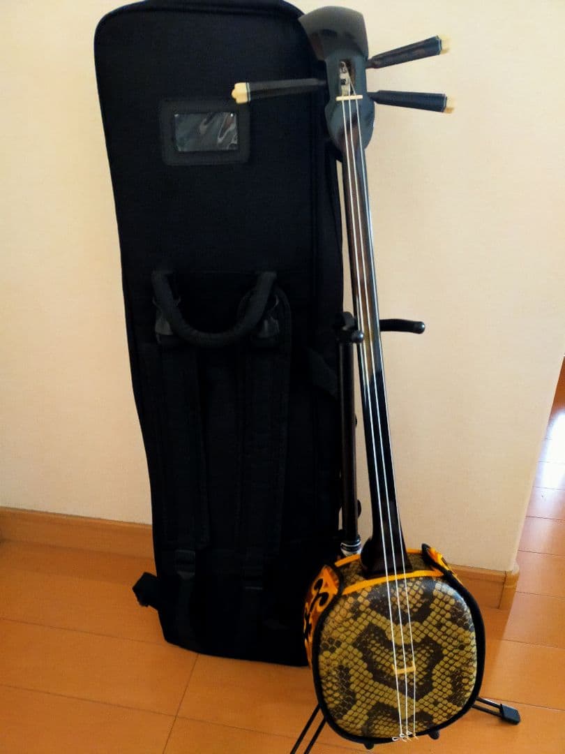 【現状品】沖縄三線セット（初心者用）