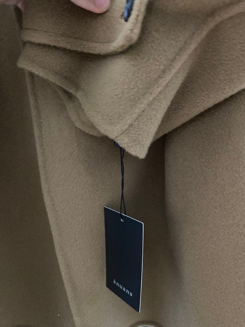 新品未使用【anuans】リバーウールミドルトレンチコート