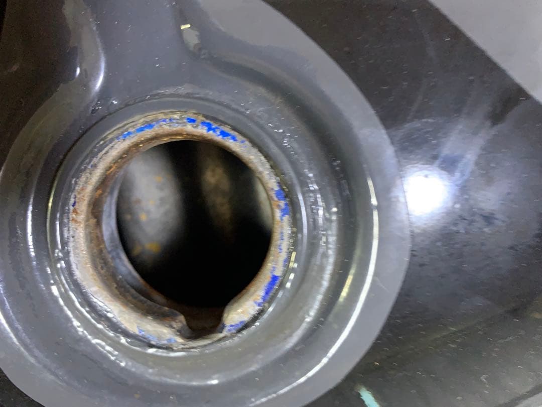 ジャズ50 グレー バイクタンク フレイムデザイン