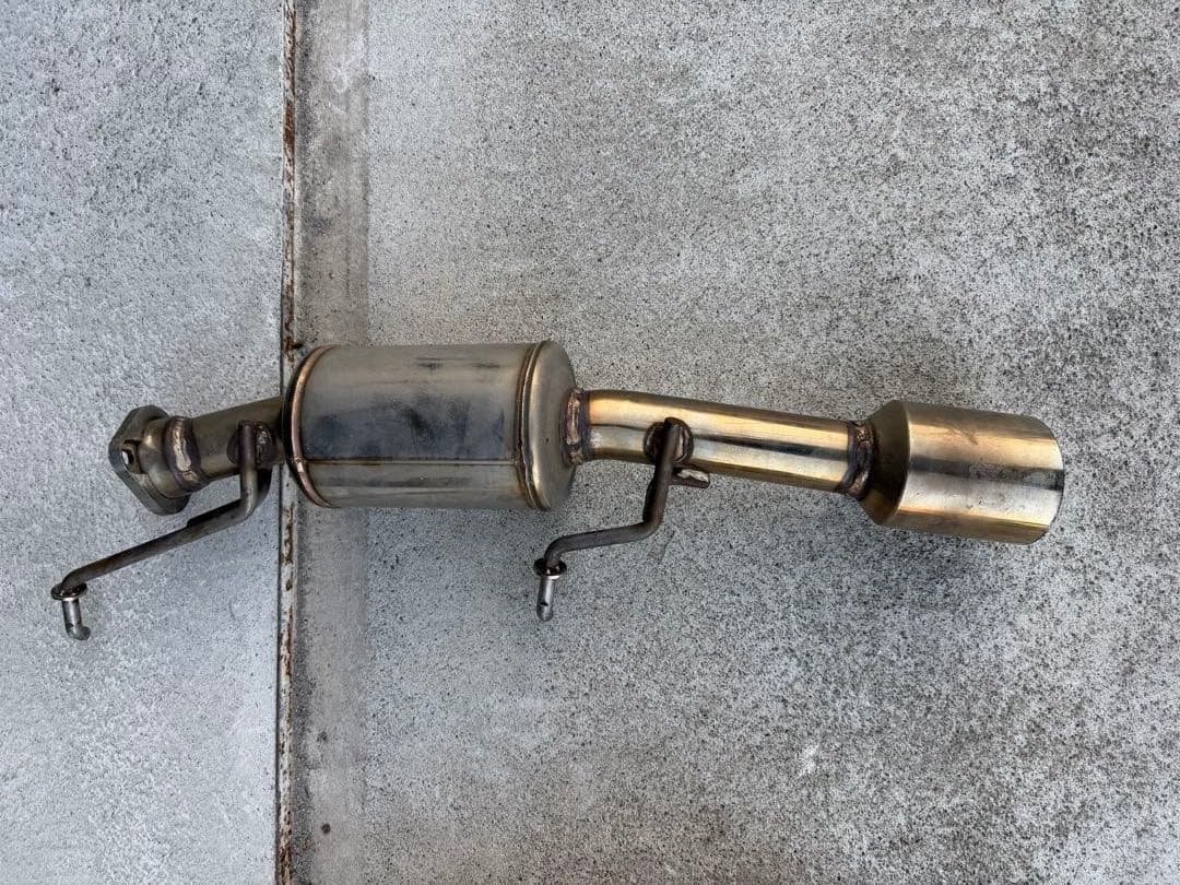 Final F1 マフラー ZC32S 右出し消音器付き仕様【競技用】