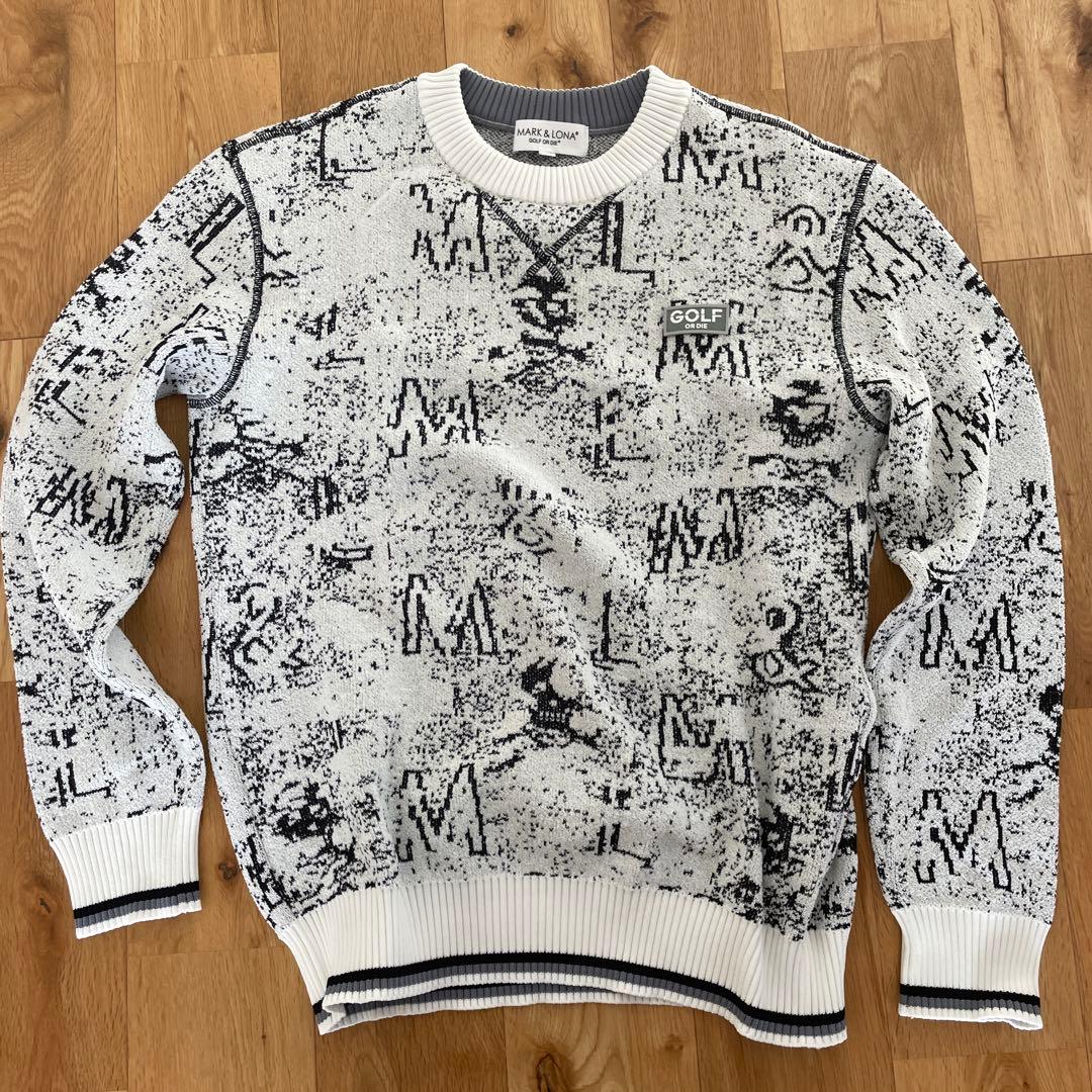 マークアンドロナ メンズ ゴルフニット