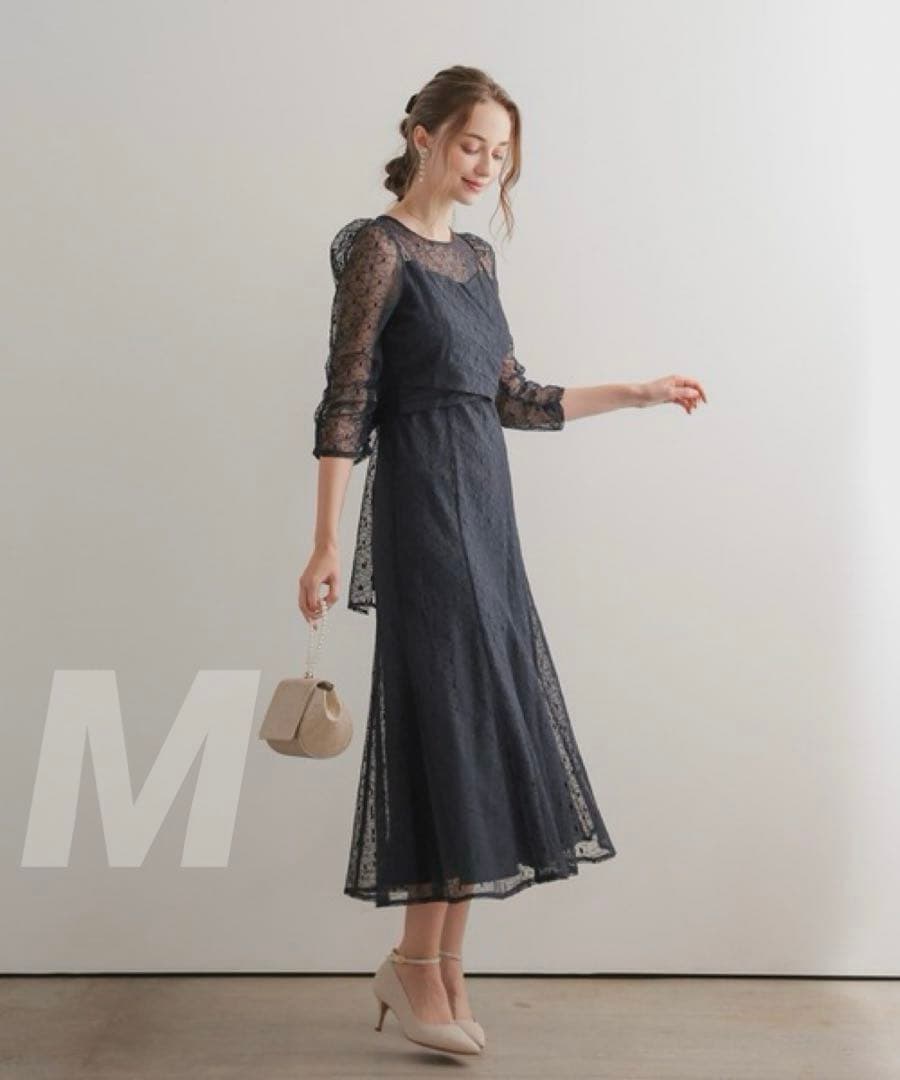 ★新品★ドリードール　カシュクールデザインレースドレス　結婚式　パーティー