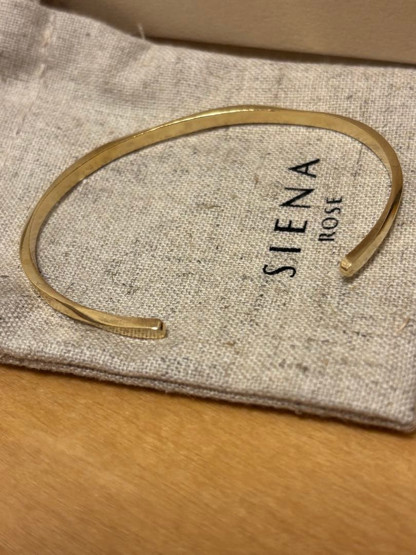 s*o様 SIENA ROSE Toi et Moi バングル ゴールド