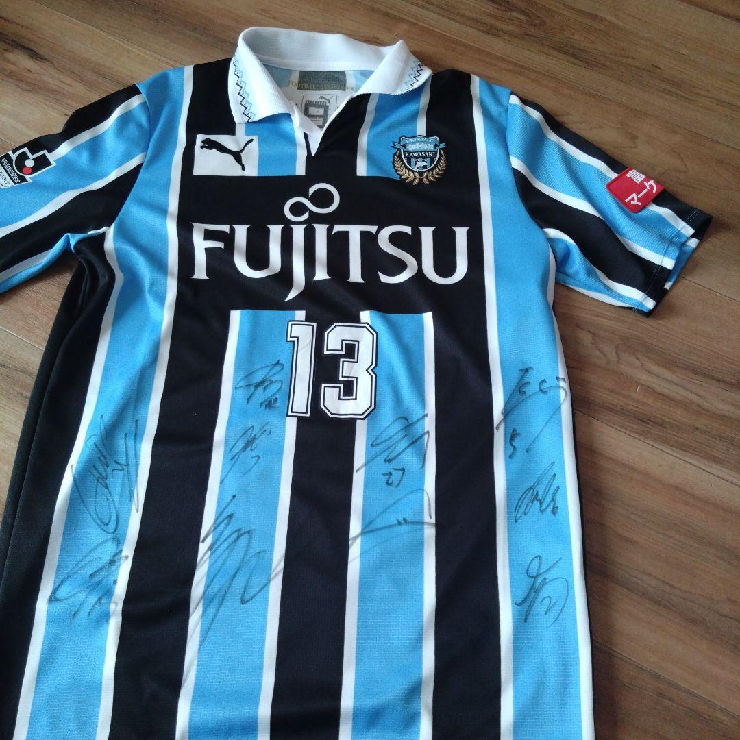 川崎フロンターレ 選手多数サイン入り　プーマ　XL