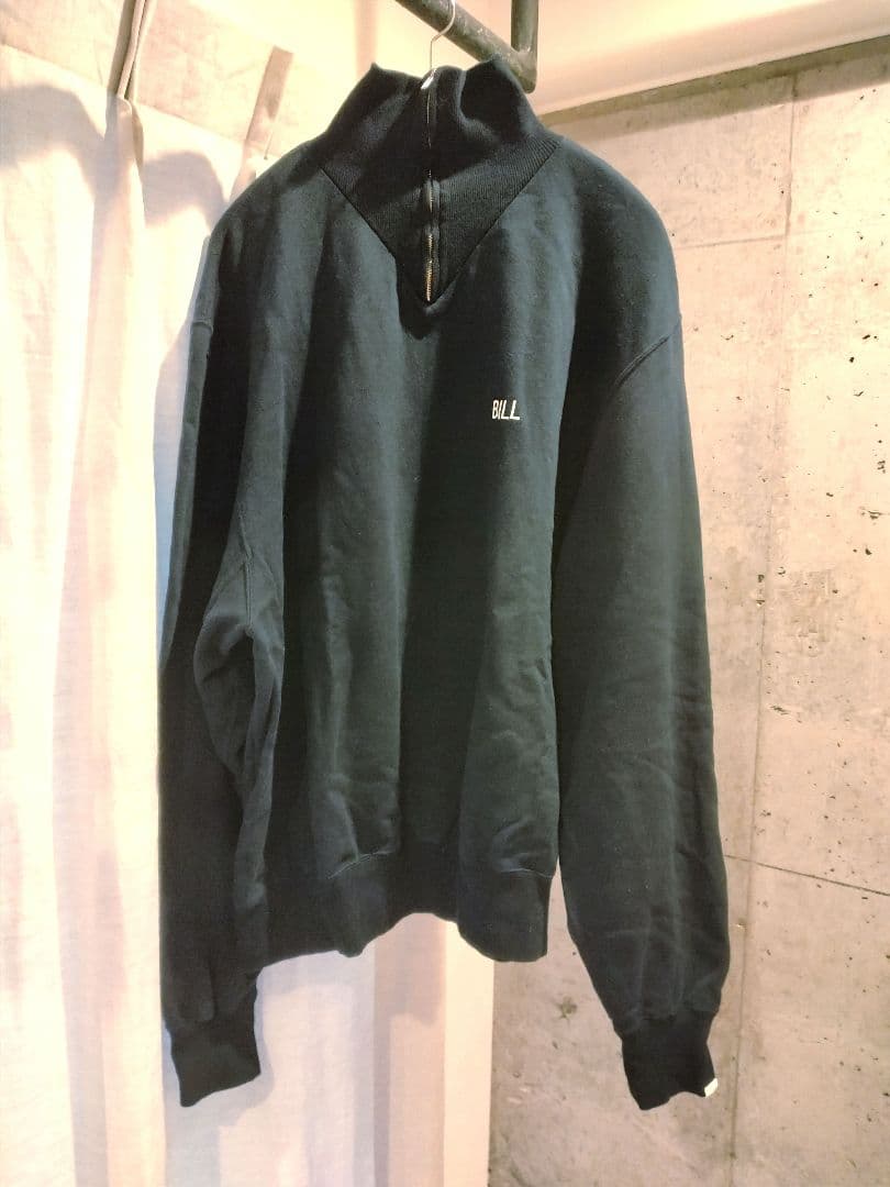 【Oblada】UNIFORM HALF ZIP SWEAT