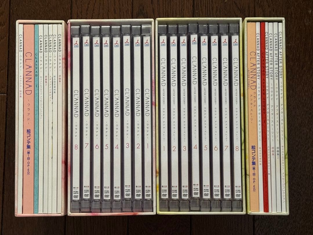 CLANNAD DVDボックスセット 全16枚 全巻