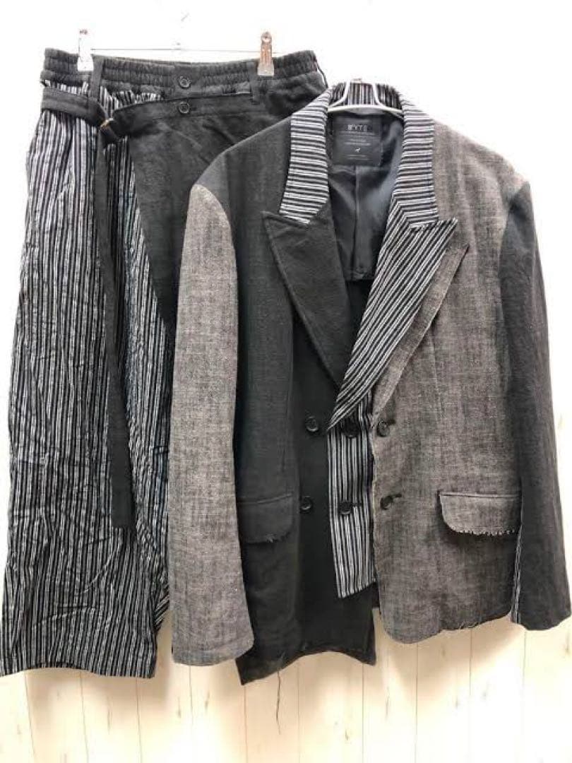 【美品】S'YTE Yohji Yamamoto ピークドラペル セットアップ