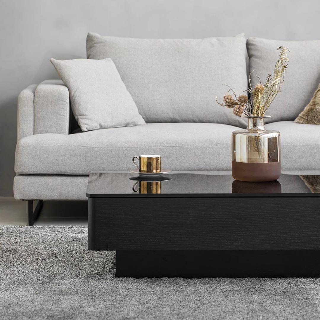 ★最終値下げ【美品】センターテーブル ARMONIA paora ブラック