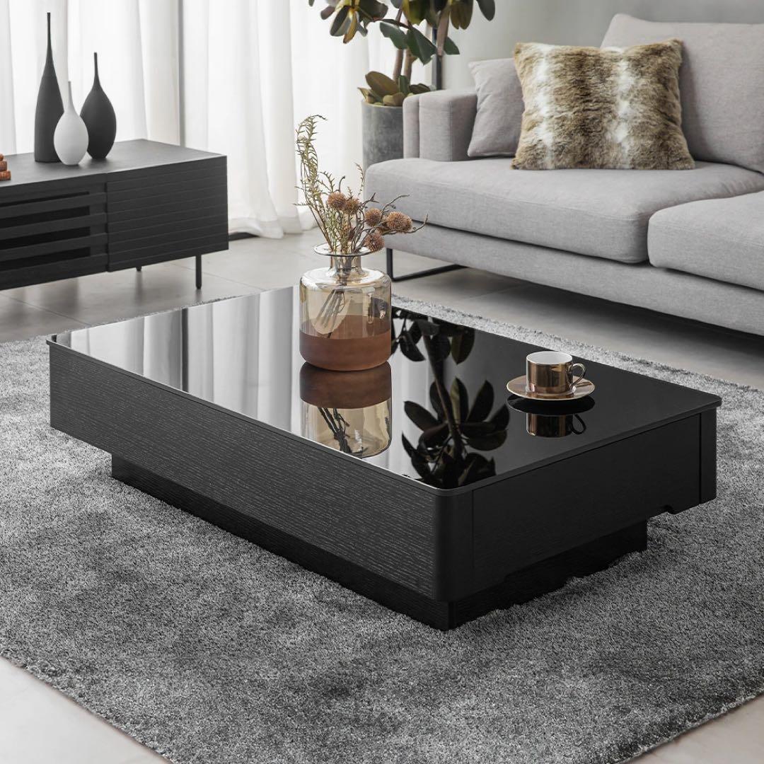 ★最終値下げ【美品】センターテーブル ARMONIA paora ブラック