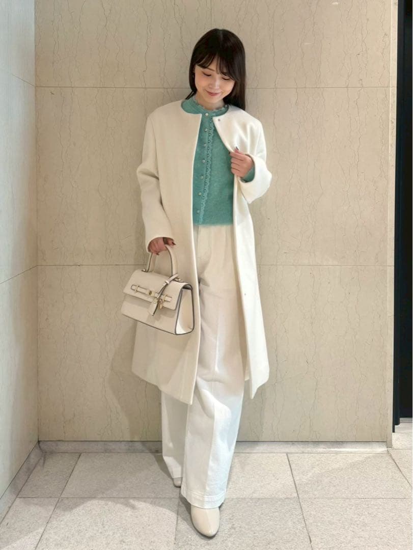 CELFORD アイボリー ロングコート サイズ36