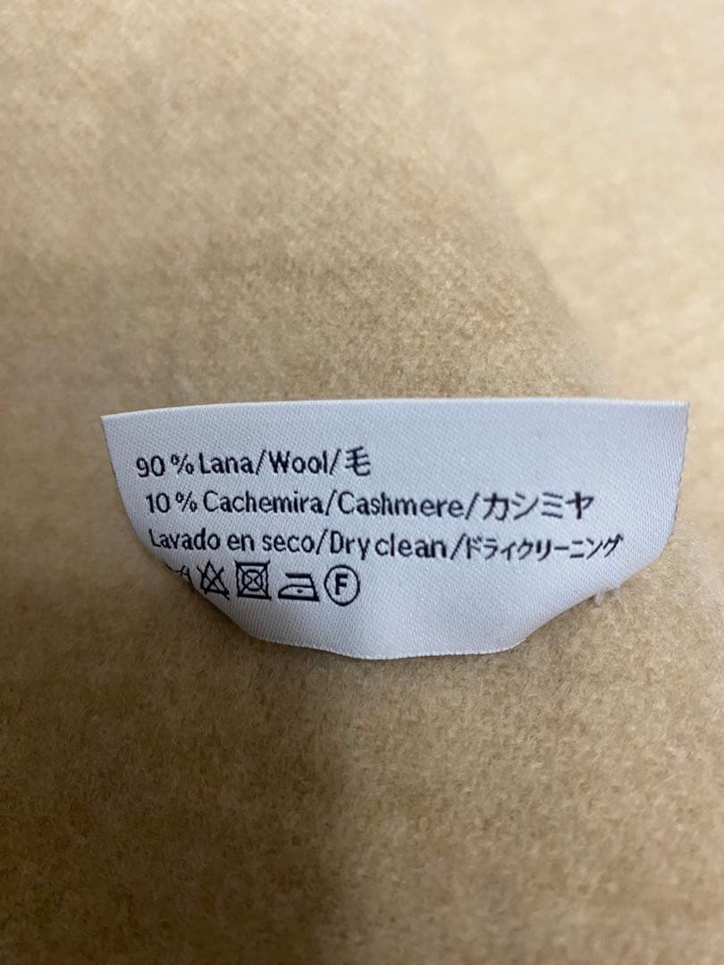 LOEWE ロエベ マフラー リバーシブル ウールカシミヤ