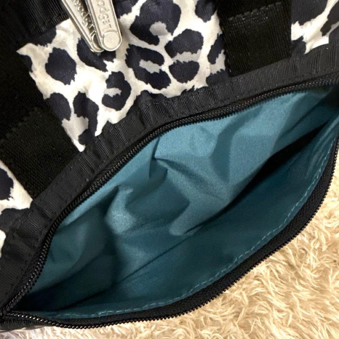 【美品】レスポートサック　2wayバック　レオパード