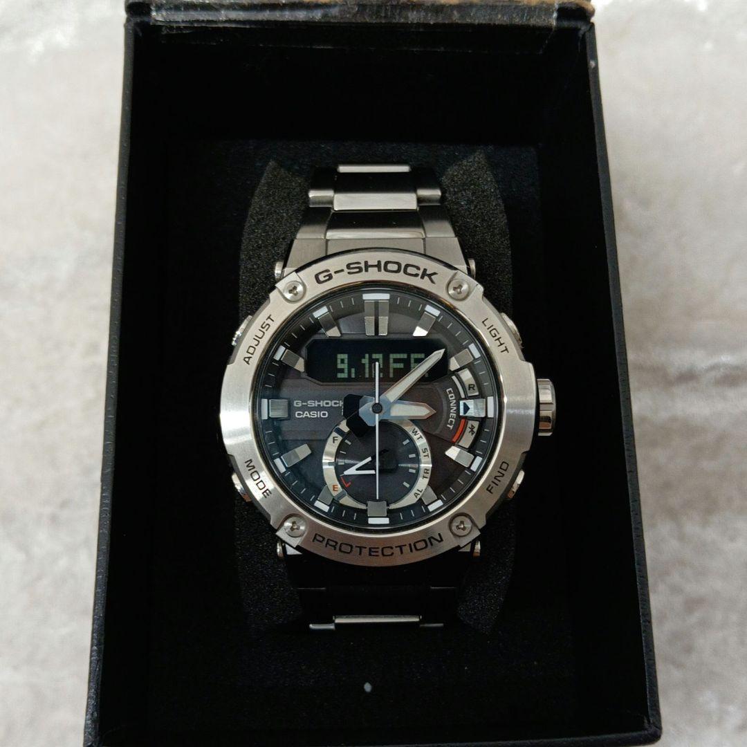 CASIO G-SHOCK GST-B200D-1AJF タフソーラー 美品
