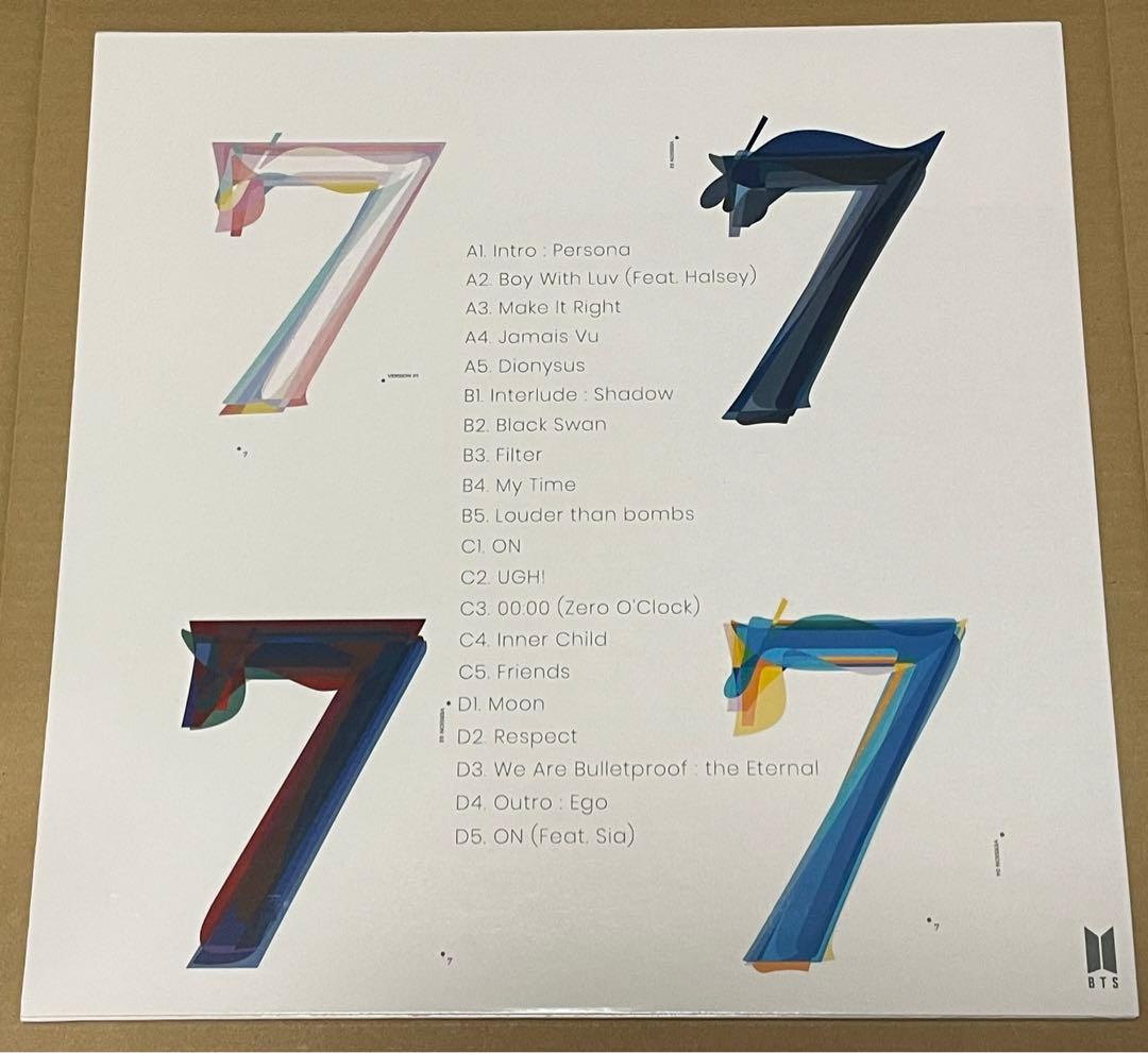 BTS / MAP OF THE SOUL 7 レコード 2枚組