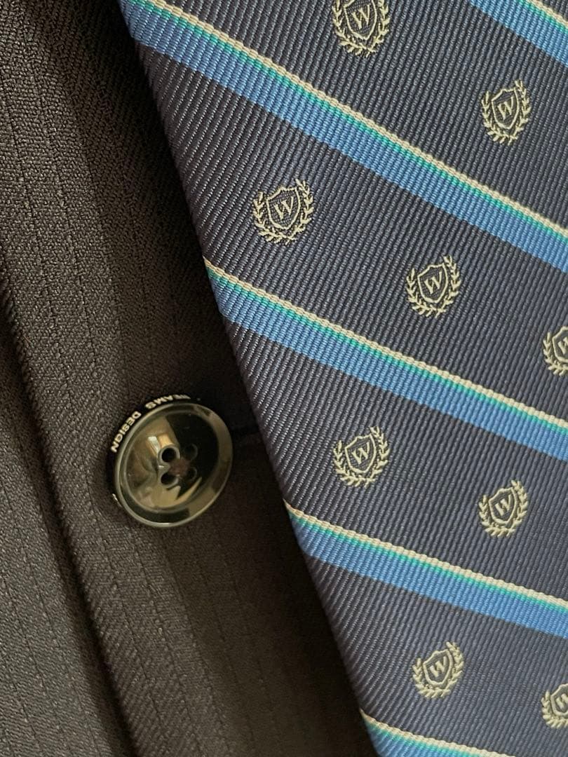 【美品】ビームス キッズフォーマルスーツwaltz by BEAMS 165A紺