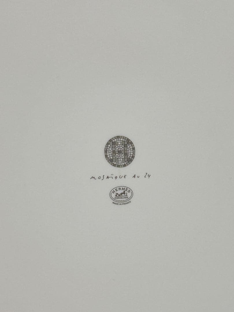 【新品未使用】HERMES エルメス モザイク24 プレート 32cm