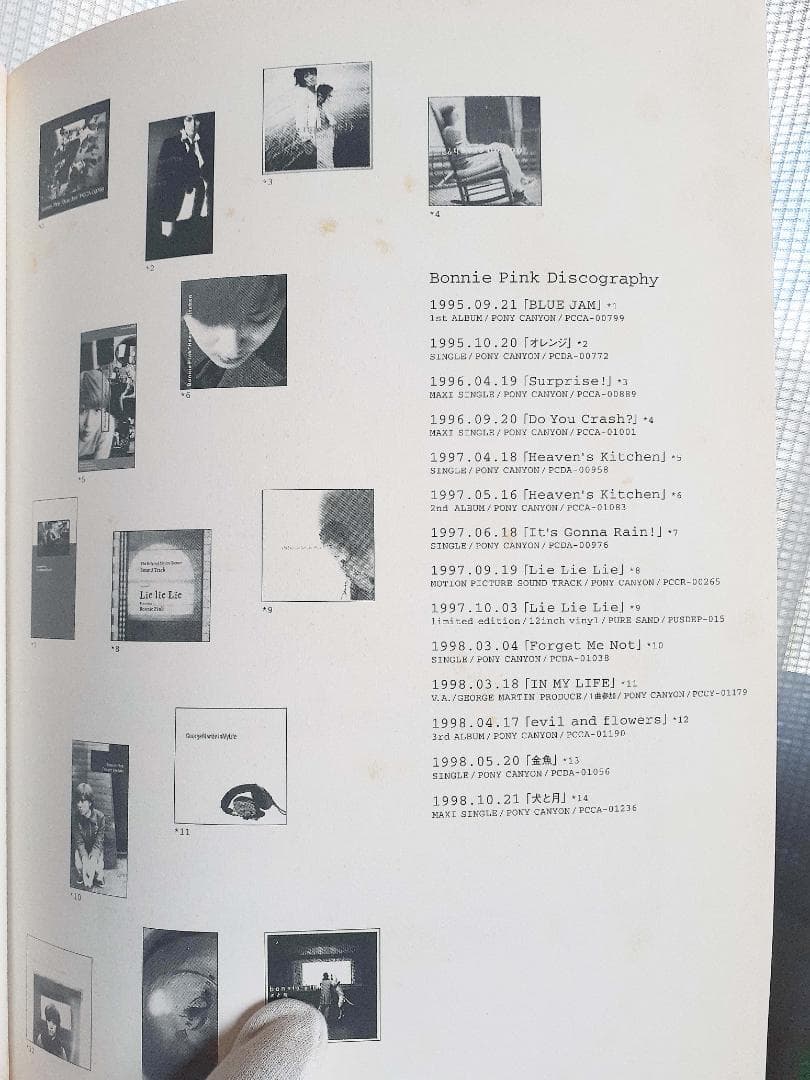 ボニーピンク イヴィルアンドフラワーズ バンドスコア 初版