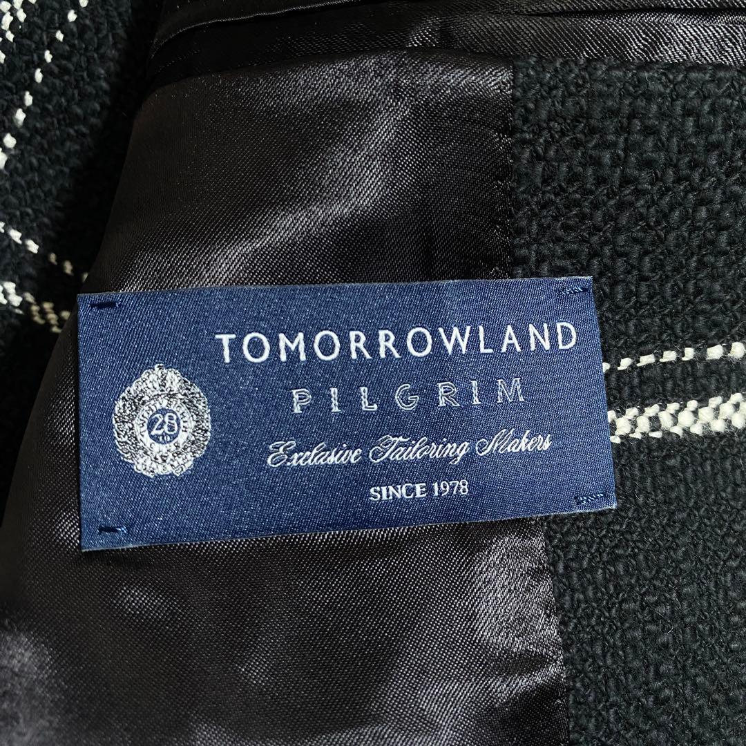 極美品⭐︎トゥモローランドピルグリム チェック柄 ツイードテーラードジャケット