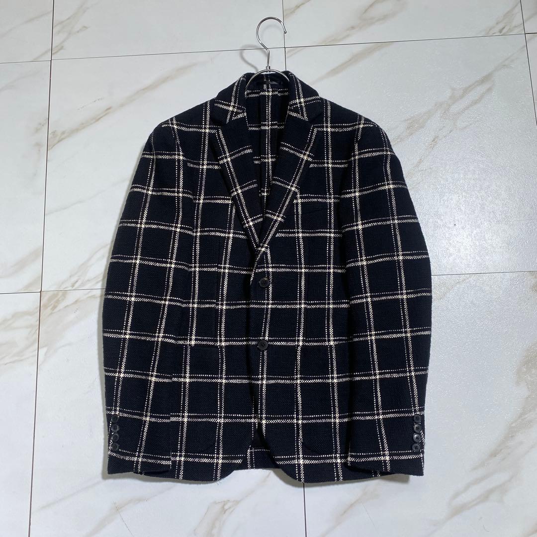 極美品⭐︎トゥモローランドピルグリム チェック柄 ツイードテーラードジャケット