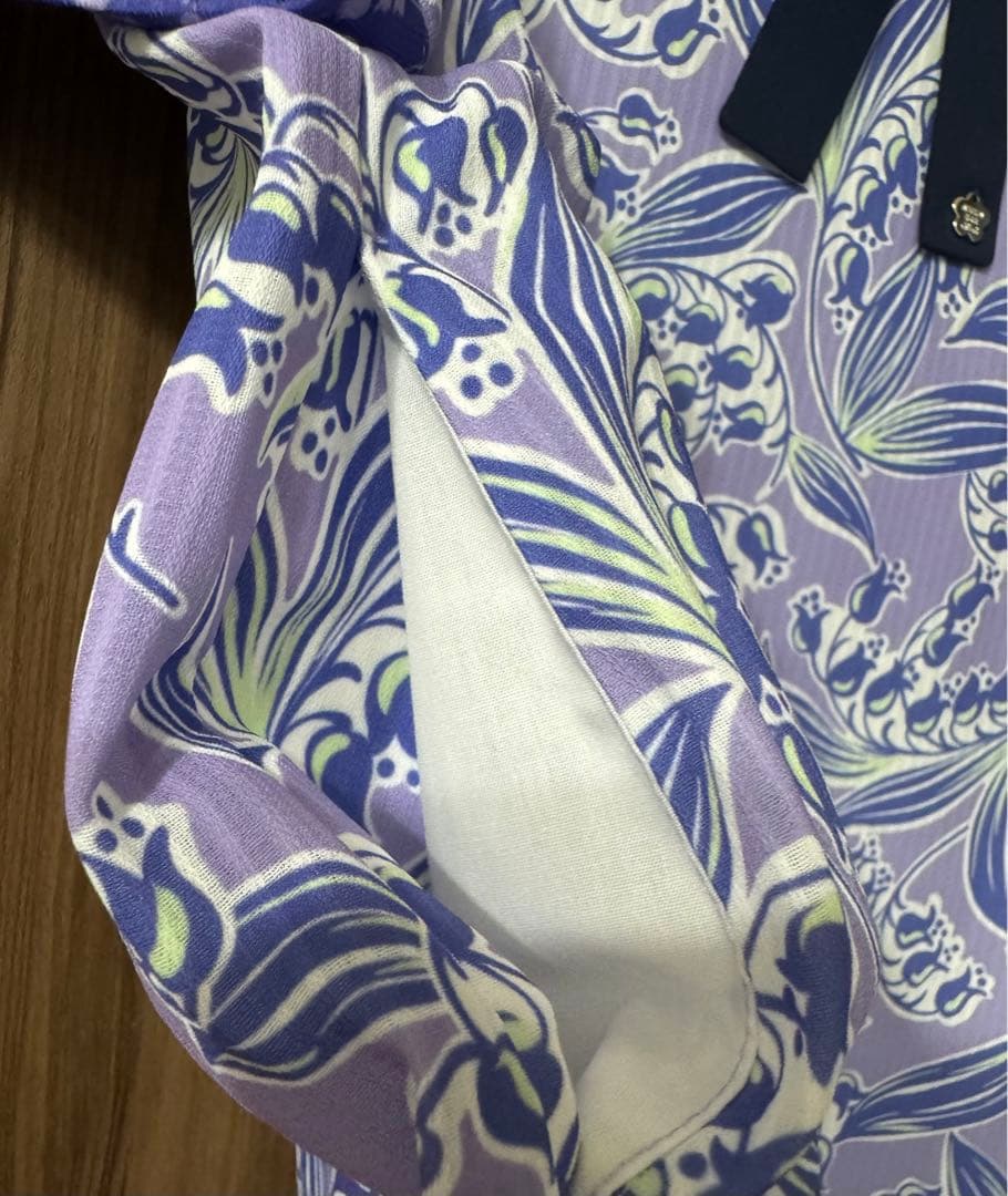 アナスイ　ミニ　新品タグ付き　ANNA SUI 花柄 半袖ワンピース　150㎝