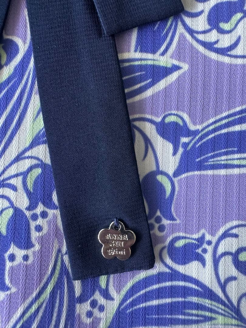 アナスイ　ミニ　新品タグ付き　ANNA SUI 花柄 半袖ワンピース　150㎝