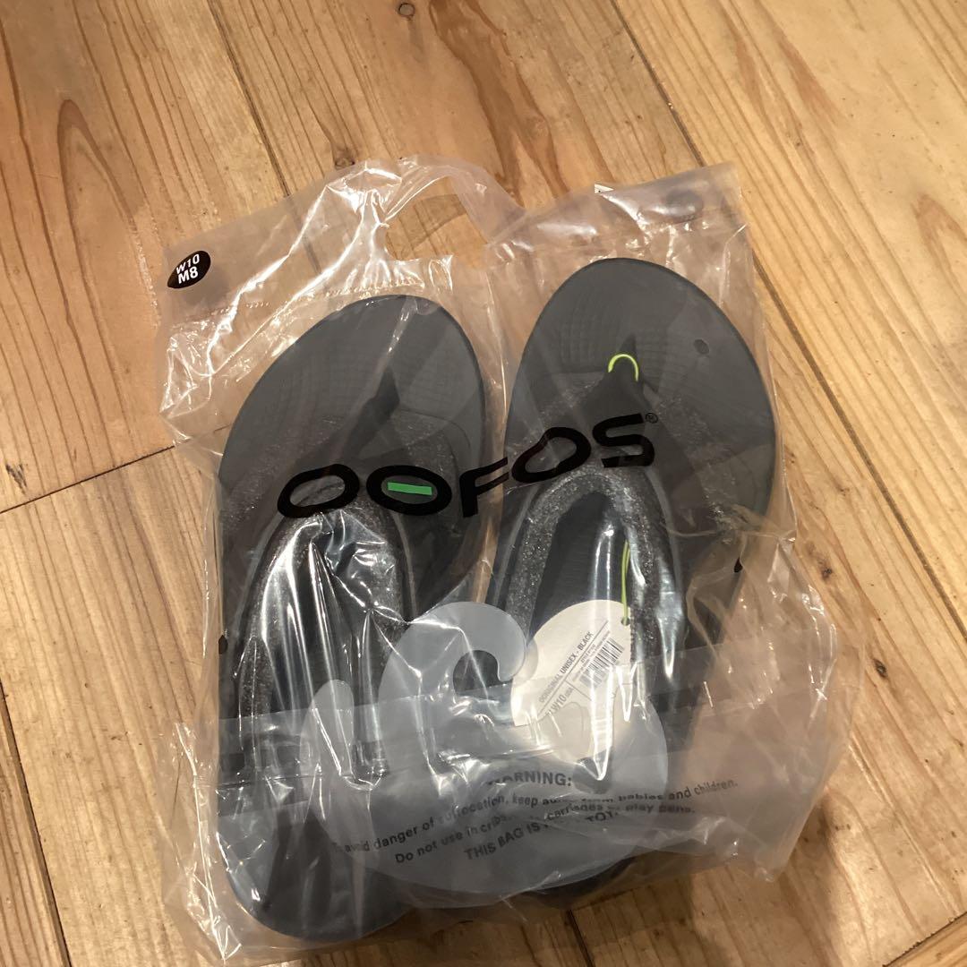 OOriginal ウーオリジナル　リカバリーサンダル　ブラック　Ｗ10