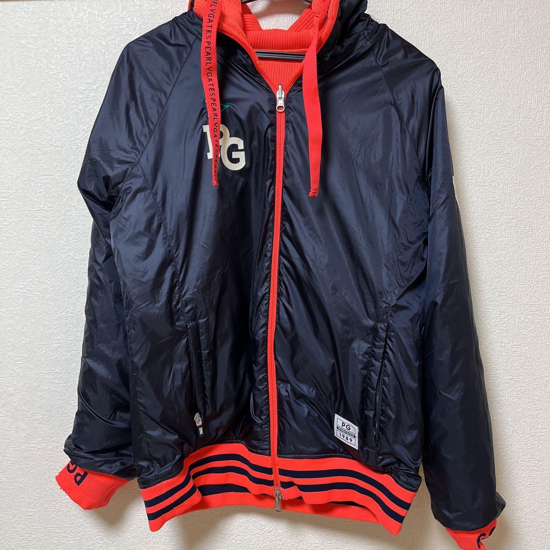 【値下げ】PEARLY GATES リバーシブル　フード付きジャケット