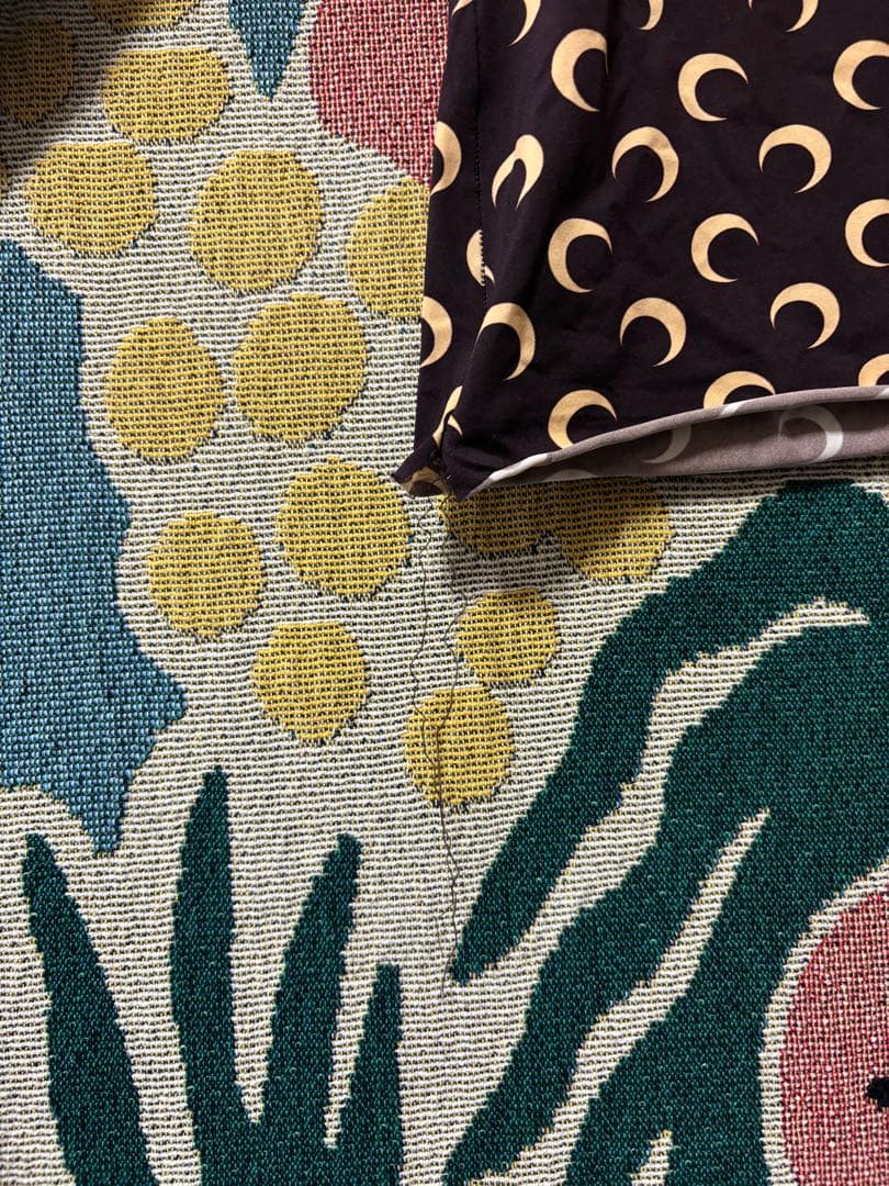 マリーンセル スキントップス ブラウン&ベージュ サイズS