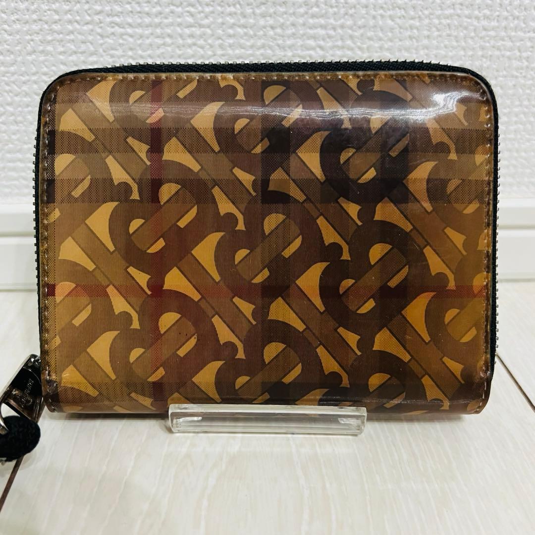 【良品】BURBERRY バーバリー 折り財布 ホログラム 3Dプリント
