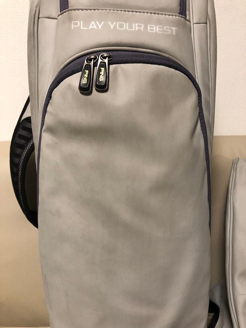 【送料込み】廃盤希少品　ミスターピン　PING ソフトPU キャディバッグ