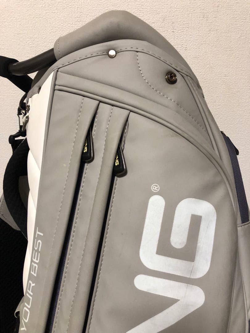 【送料込み】廃盤希少品　ミスターピン　PING ソフトPU キャディバッグ