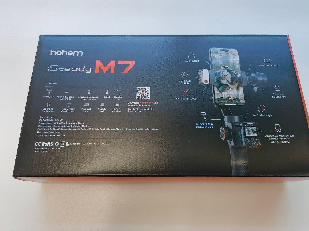 美品 hohem isteady M7 スマホジンバル 付属品完備