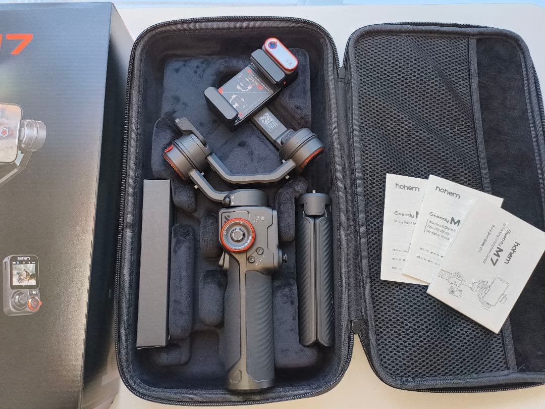 美品 hohem isteady M7 スマホジンバル 付属品完備