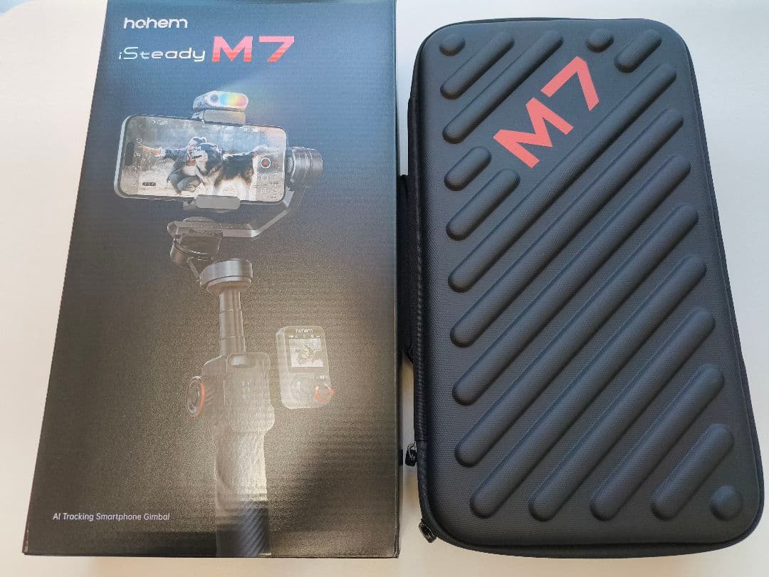 美品 hohem isteady M7 スマホジンバル 付属品完備