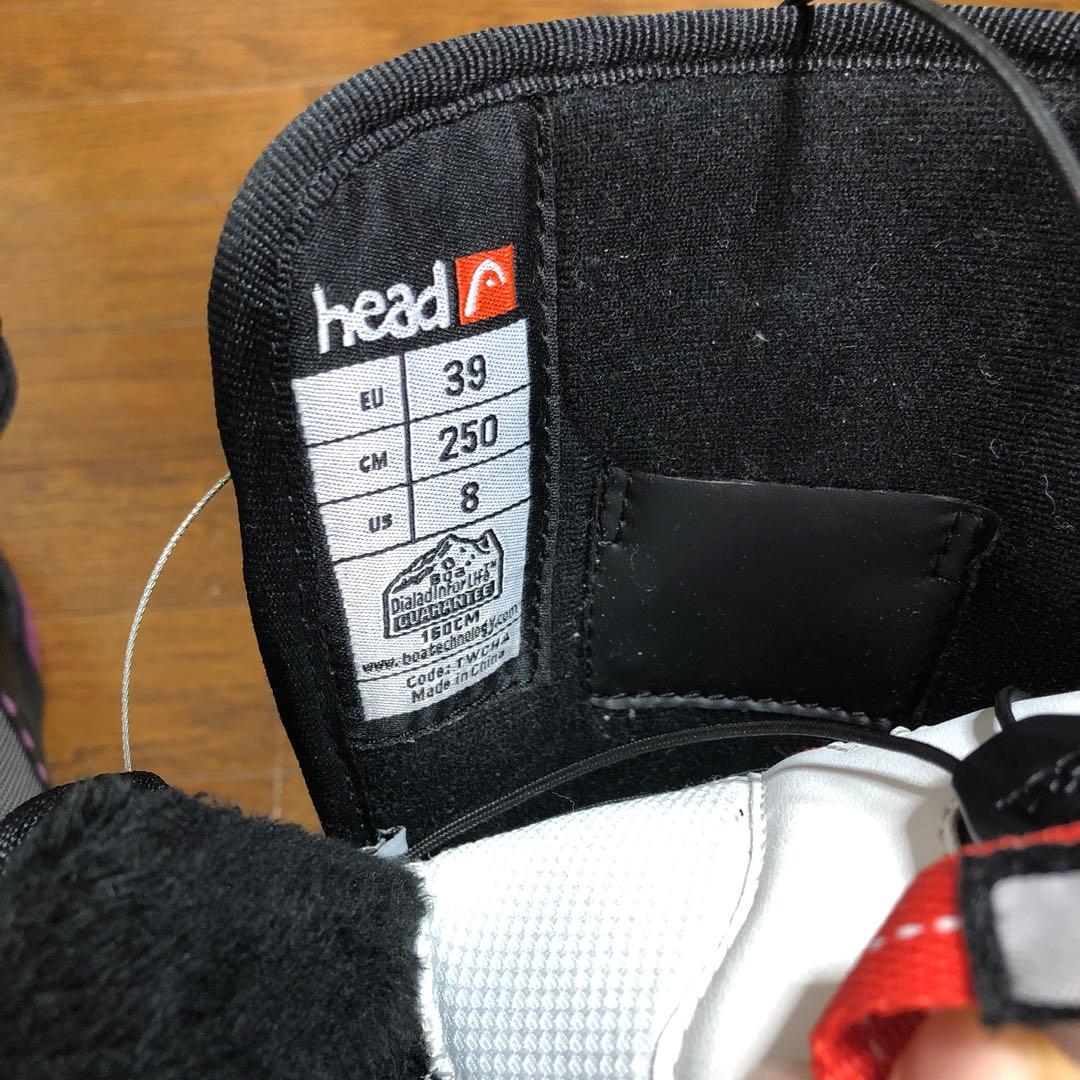 【清掃済】HEAD ヘッド JINX BOA ボア スノーボードブーツ25cm