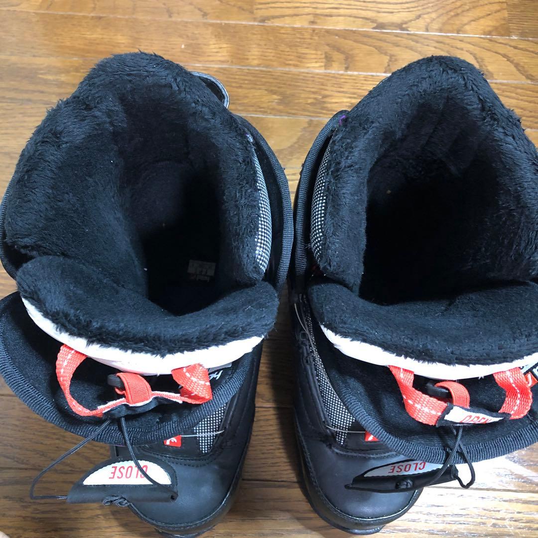 【清掃済】HEAD ヘッド JINX BOA ボア スノーボードブーツ25cm