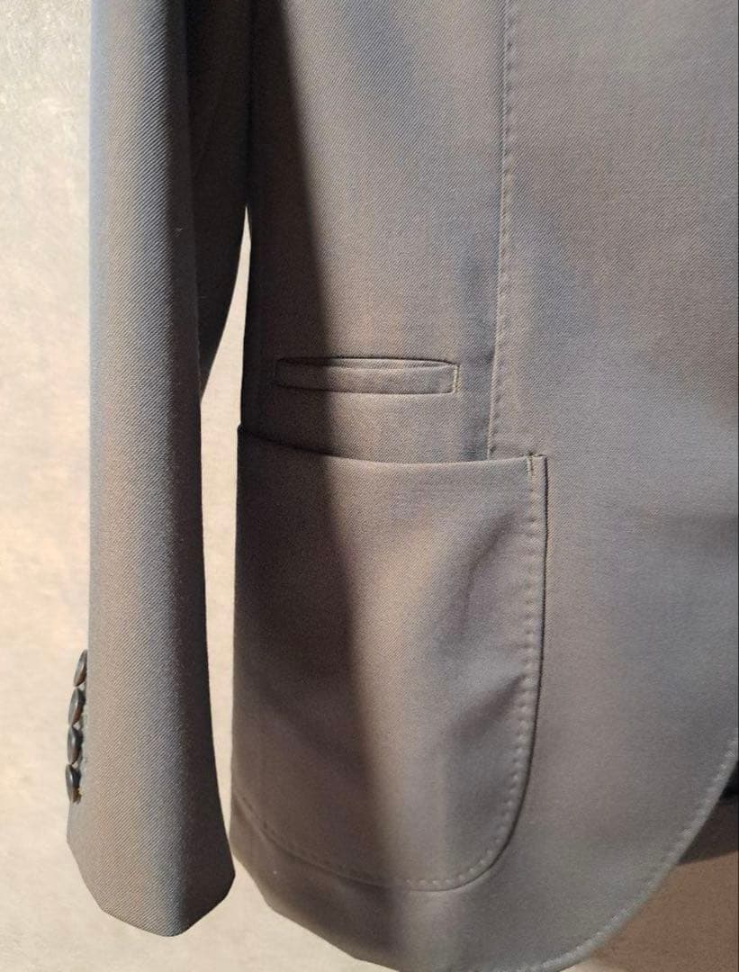 スーツセレクト ダブルスーツ セットアップ グレージュ