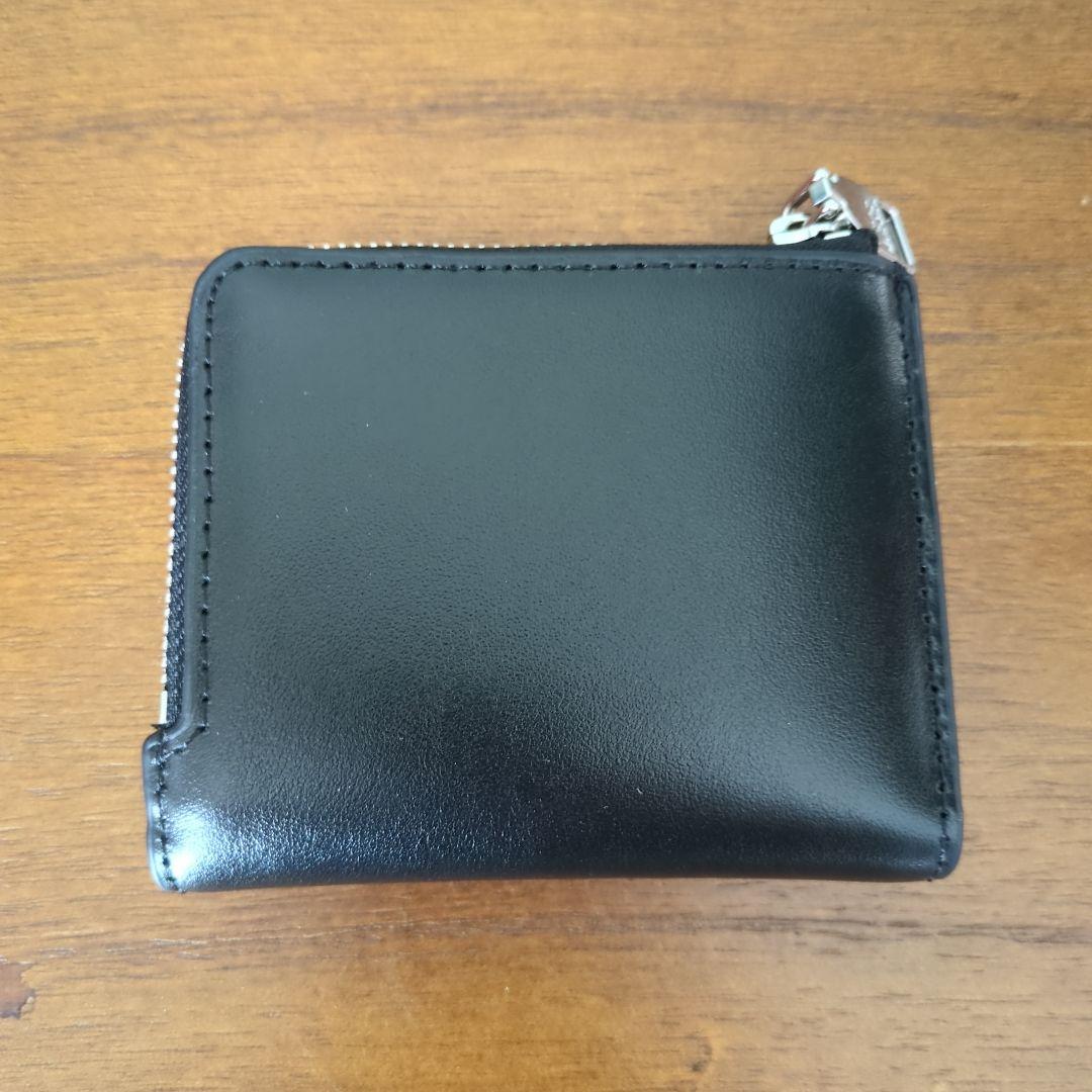 未使用　ディーゼル　二つ折り財布　1DR カードホルダー ケース 本革 黒