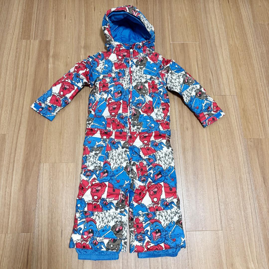 新品 バートン BURTON キッズ 100サイズ スノーウェア 4T つなぎ