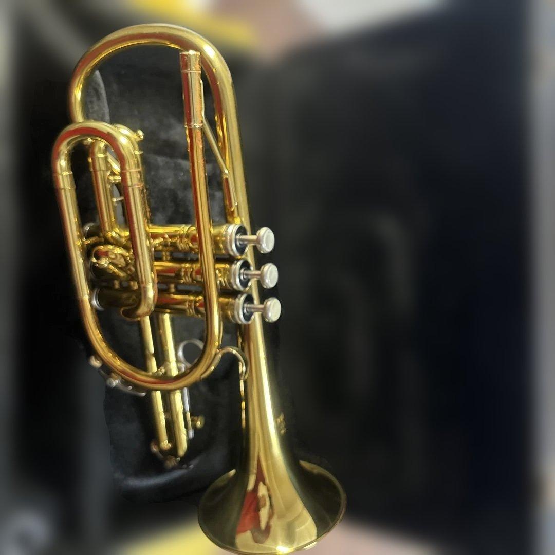 【歴史あるconn社コルネット３４A/米国人気スチューデントモデル／付属多数有】