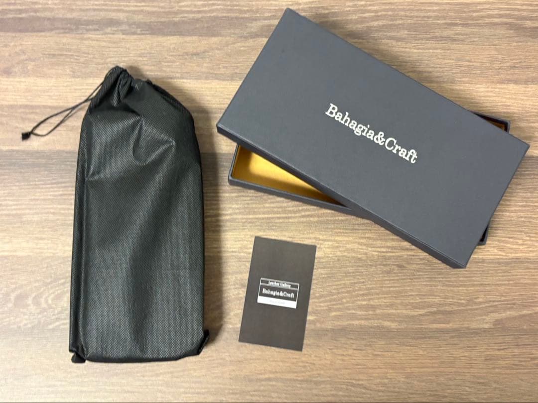 バハギア Bahagia&Craft ラウンドジップペンケース プエブロ タバコ