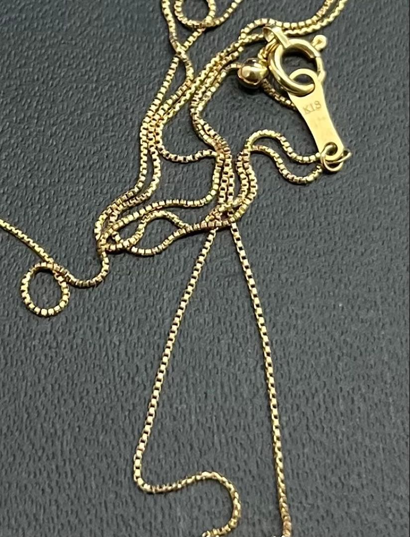 z*☆様 K18 天然ダイヤモンド 0.25カラット ネックレス