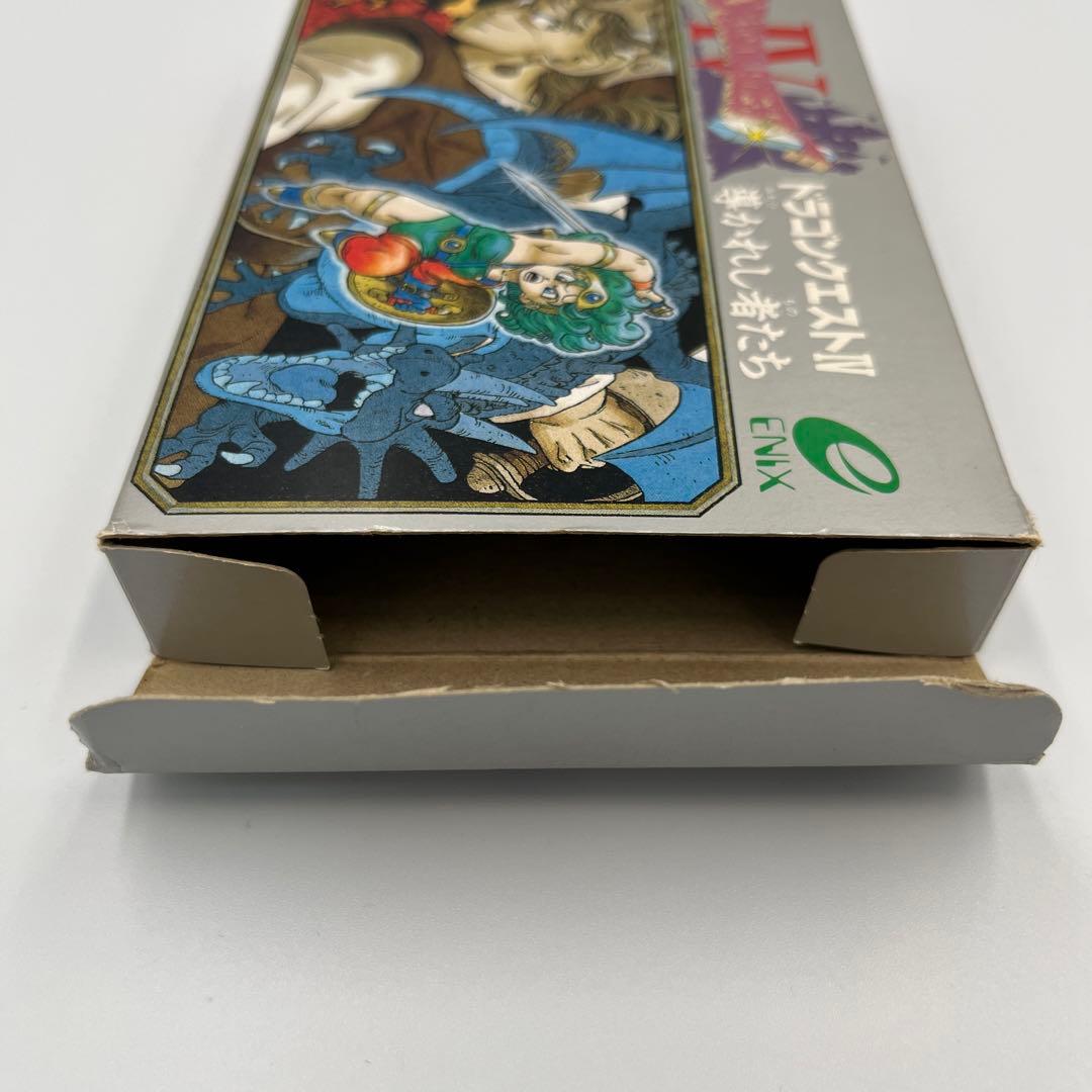 【希少☆箱付き】ファミコンソフト　ドラゴンクエスト4