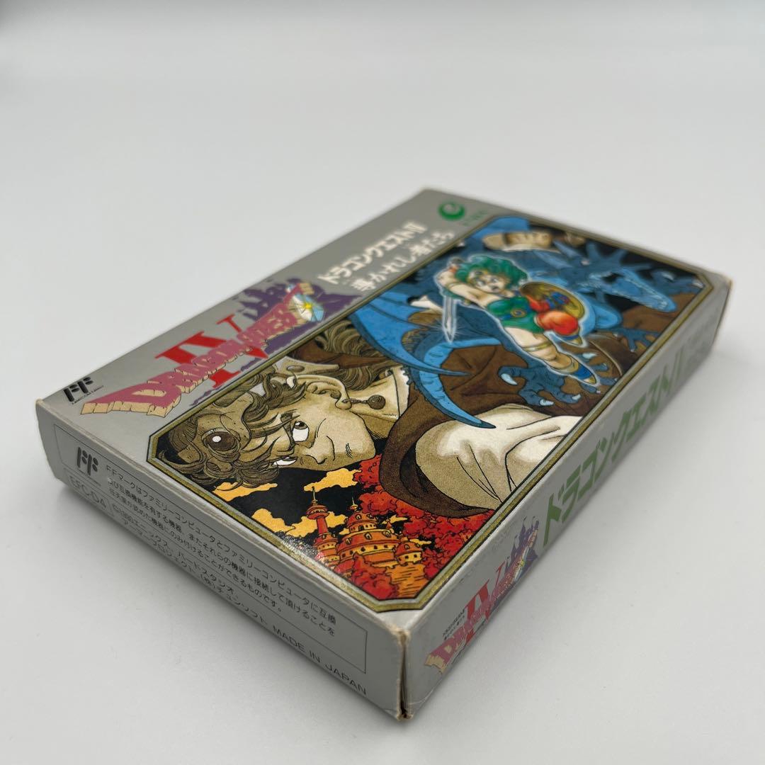 【希少☆箱付き】ファミコンソフト　ドラゴンクエスト4