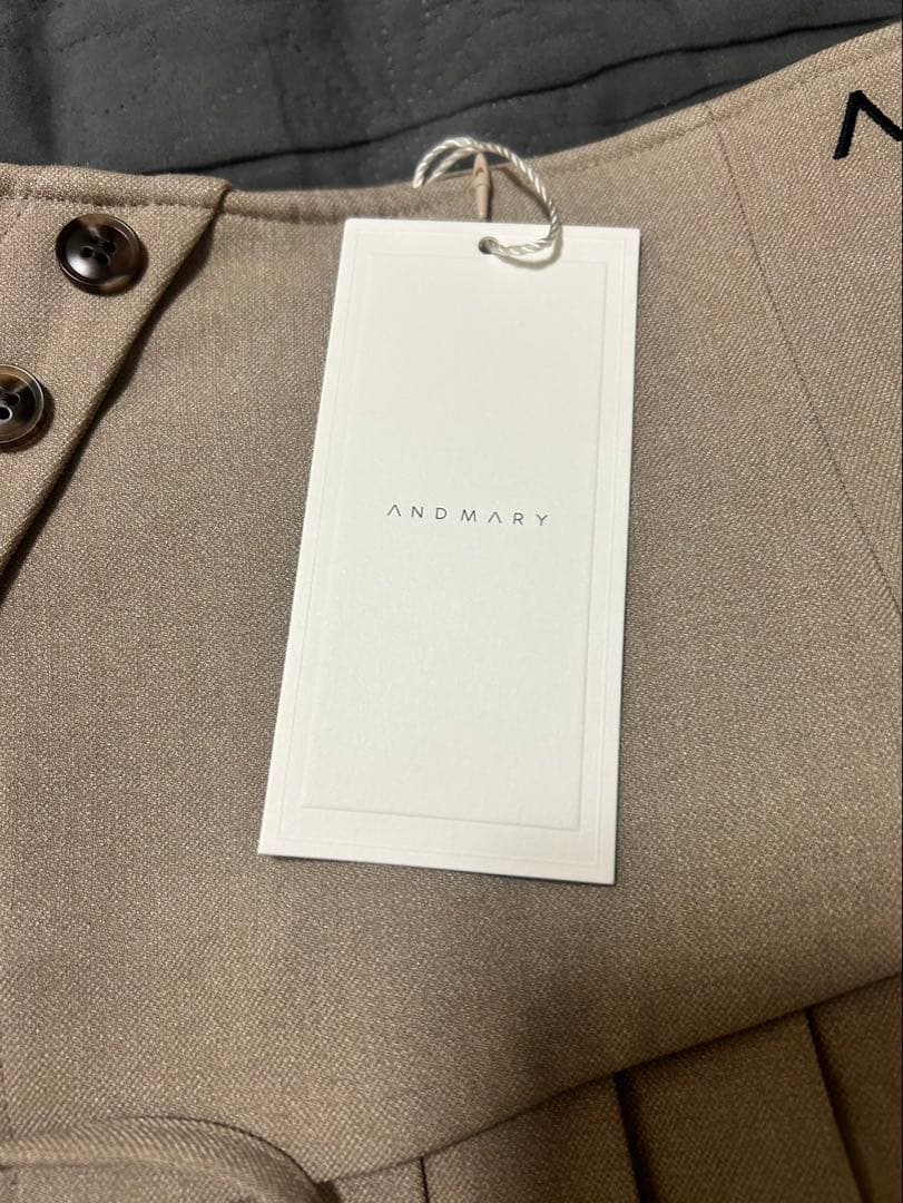 スカート andmary Jade highwaist mini skirt S