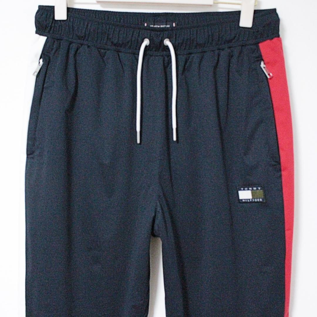 新品 トミーヒルフィガー サイドライン トラックパンツ XLサイズ（W88）