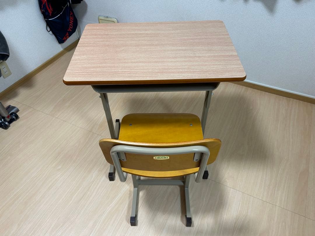 ミハラ学校用家具 勉強机椅子セット
